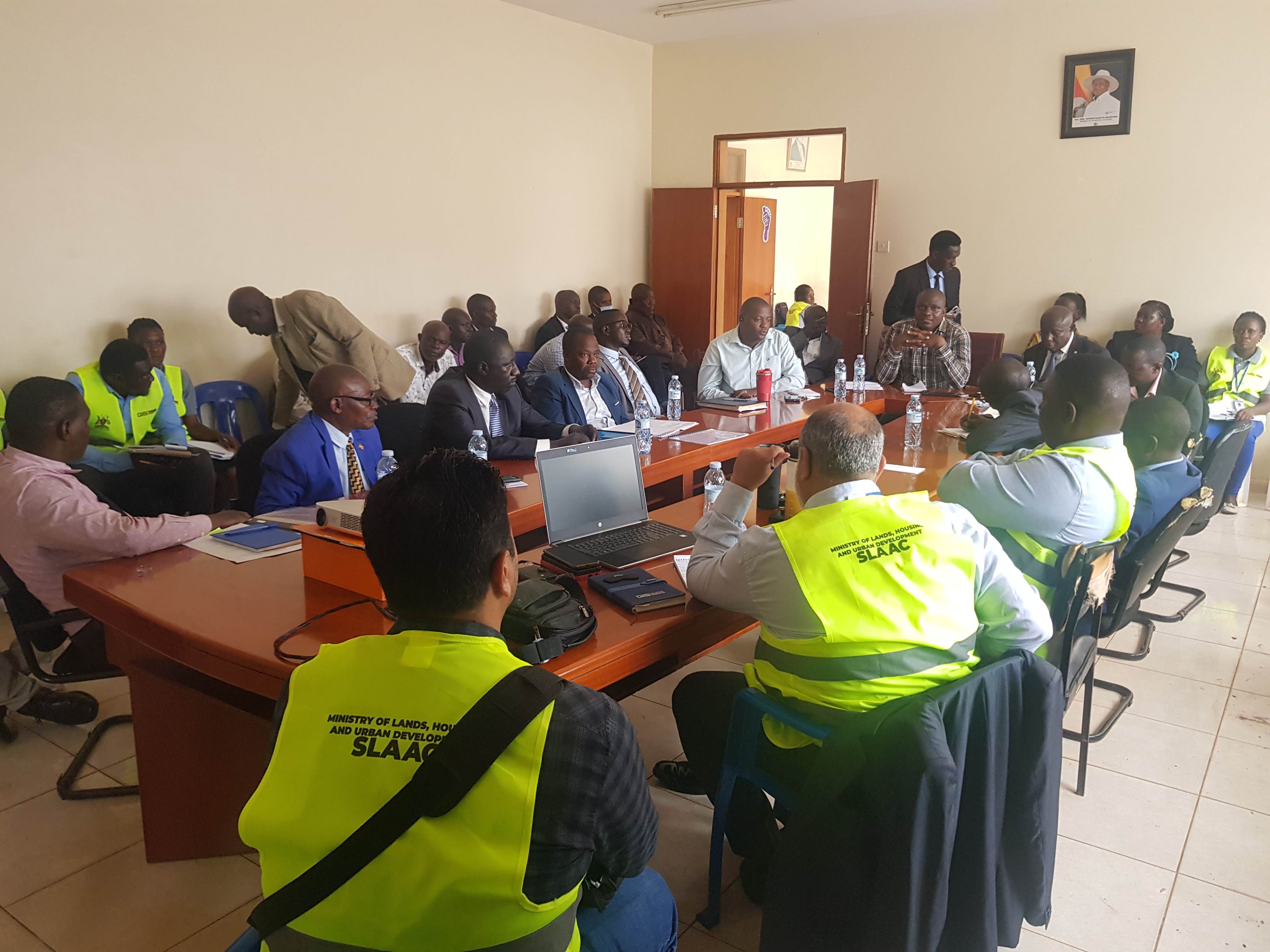 Systematic Land Adjudication and Certification (SLAAC) entry meeting