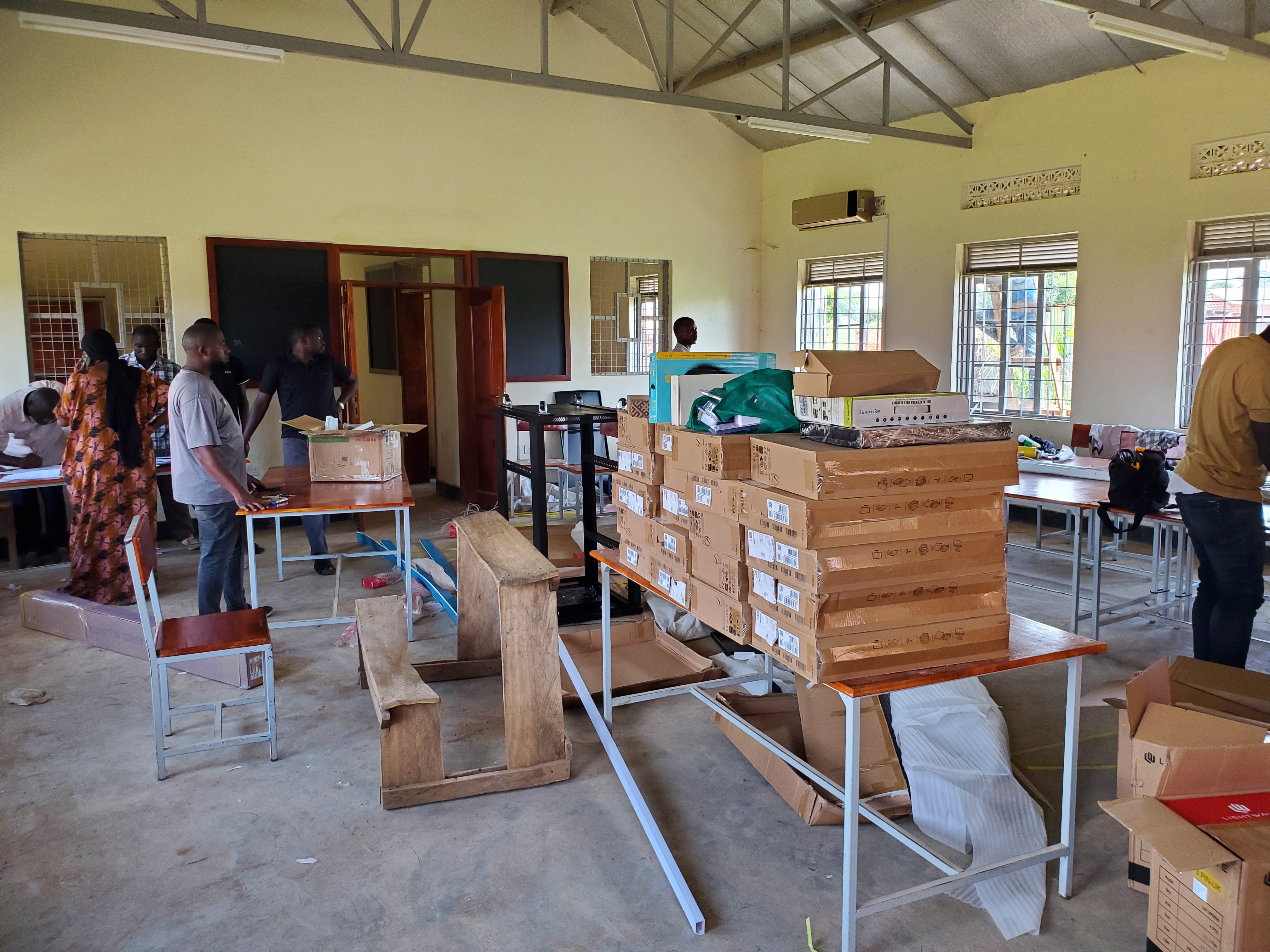 DELIVERLY OF ICT AND SCIENCE EQUIPMENT IN LABORATORIES AT KAGUMBA AND NABWIGULU SEED SCHOOLS